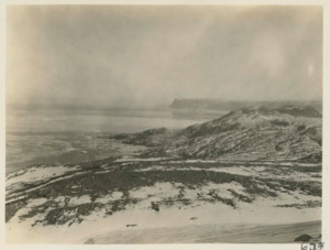 Image: Sylvia Headland, Anoritok From hill back of Refuge Harbor